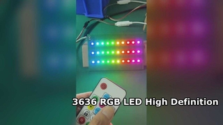 3636 RGB LED built-in IC 12mA 5V for display screen
