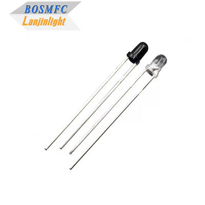 Durable 3mm IR LED Chip Multipurpose Through Hole 940nm 850nm