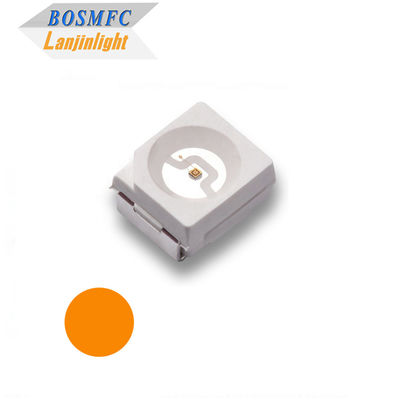 Durable PLCC2 3528 SMD LED bright Orange 605nm Multipurpose LED diode