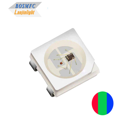 3.5V-5.5V 5050 RGB LED With WS2812B IC Multi Color  Durable SK6812