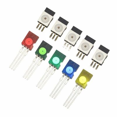 Backward Voltage 5V Top SMD LED in White Red Green Blue Yellow RGB Forwardvoltage 2.8V 3.4V Suitable for Electronic Devices