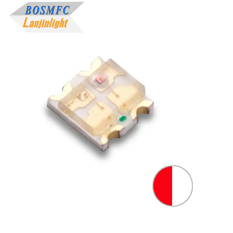 1615 Multipurpose Bi Color SMD LED 0603 Red &amp; White Light Heat Dissipation