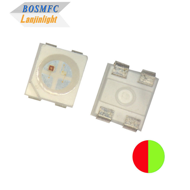 OEM 0.06W Bi Color SMD LED 3528 Red and Green 568-572nm for indicator