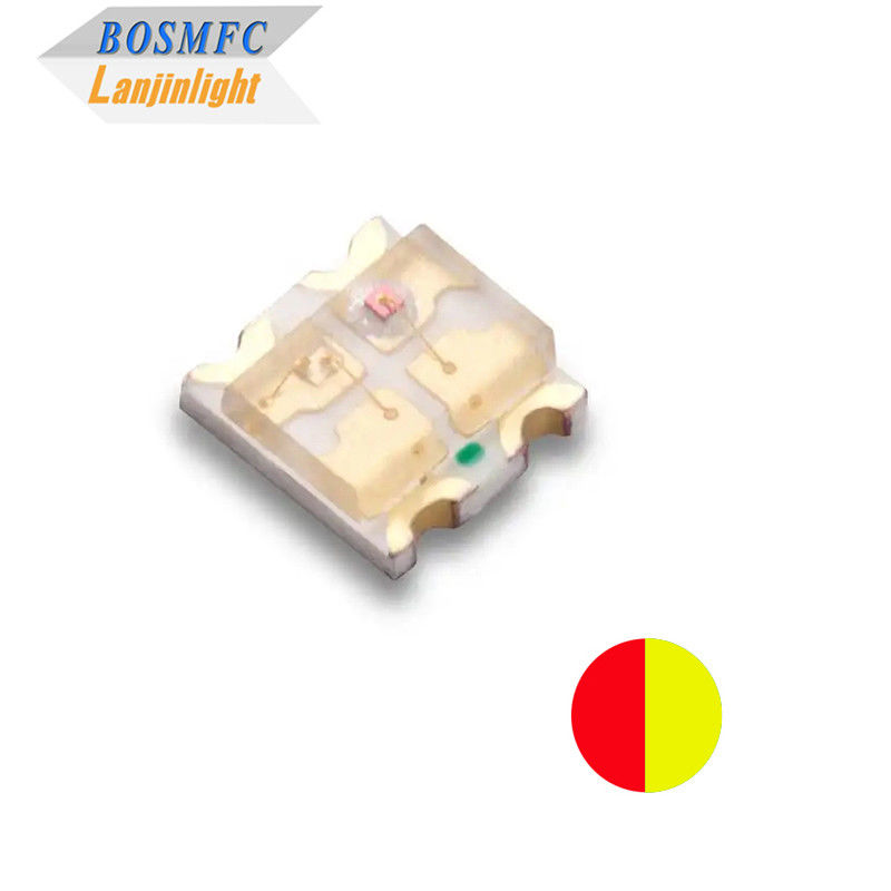 Anti Static 0603 LED SMD Bicolor , Red &amp; Yellow 1615 LED Chip Super Bright