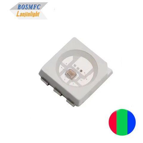 RDC12V PLCC6 5050 RGB LED IC driving  Multi Color SMD LED SK6812  / WS2812B IC