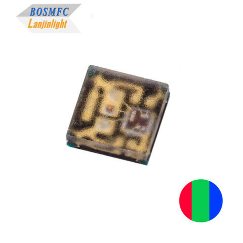 Super Bright Multi Color PLCC4 2020 RGB LED 12mA Built-in IC Individual Intelligent Control