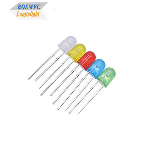 5*4*6 Oval Through Hole LED Emitting Diode Stable For Display Screen
