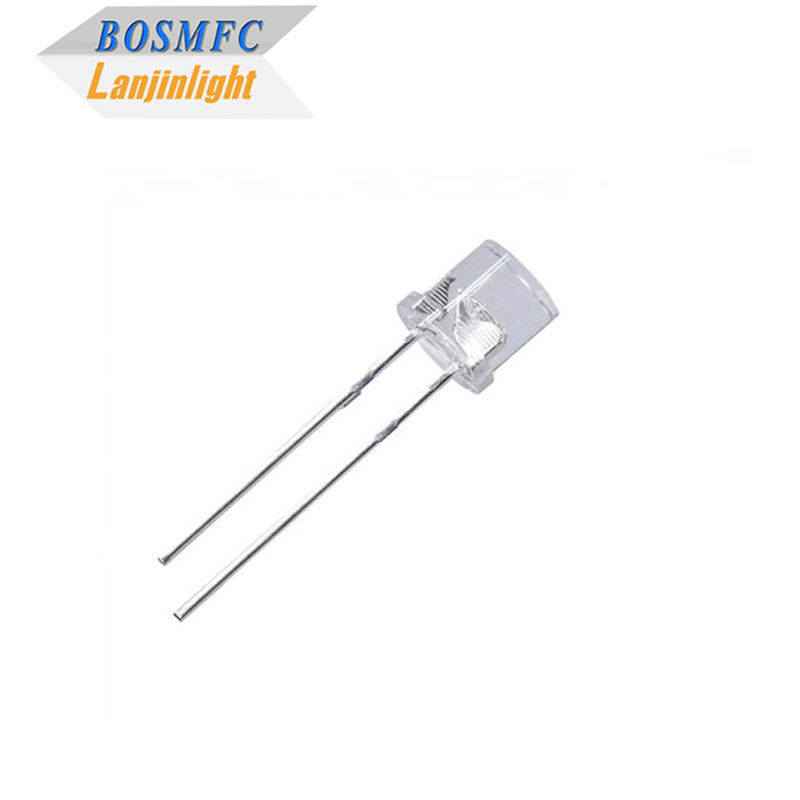 Flat Top 5mm IR LED Chip 940nm 850nm Wavelength For Smoke Sensor