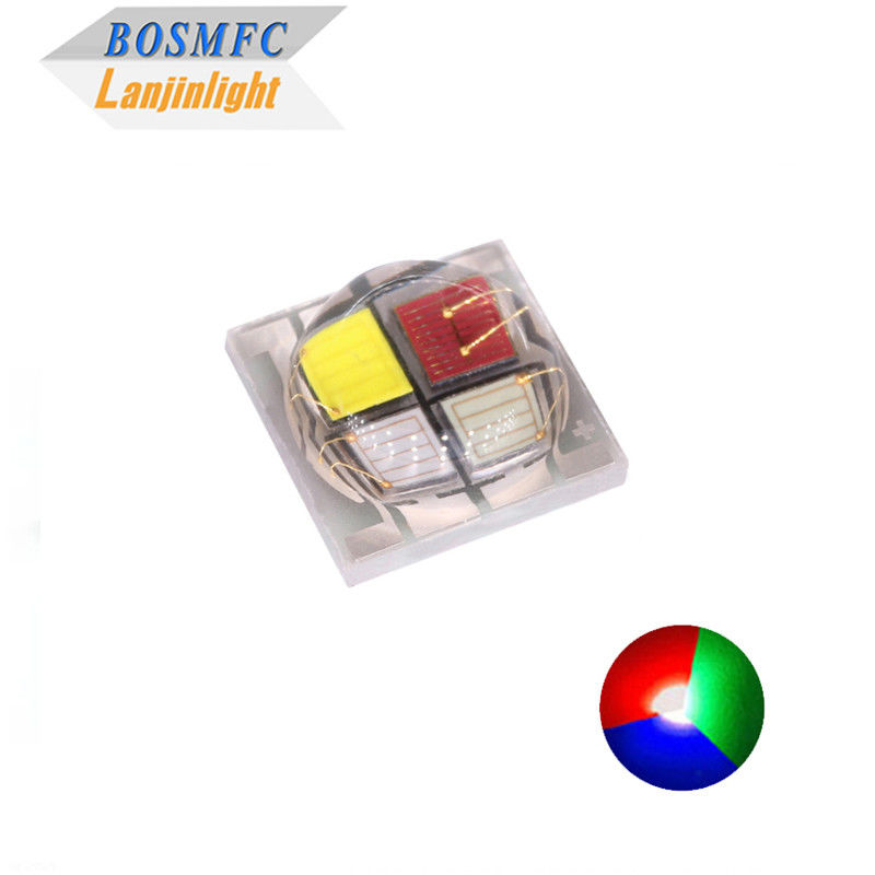 High Power 5050 RGBW SMD LED With Ceramic Base 4*1W &amp; 4*3W Configuration 6000K White Light