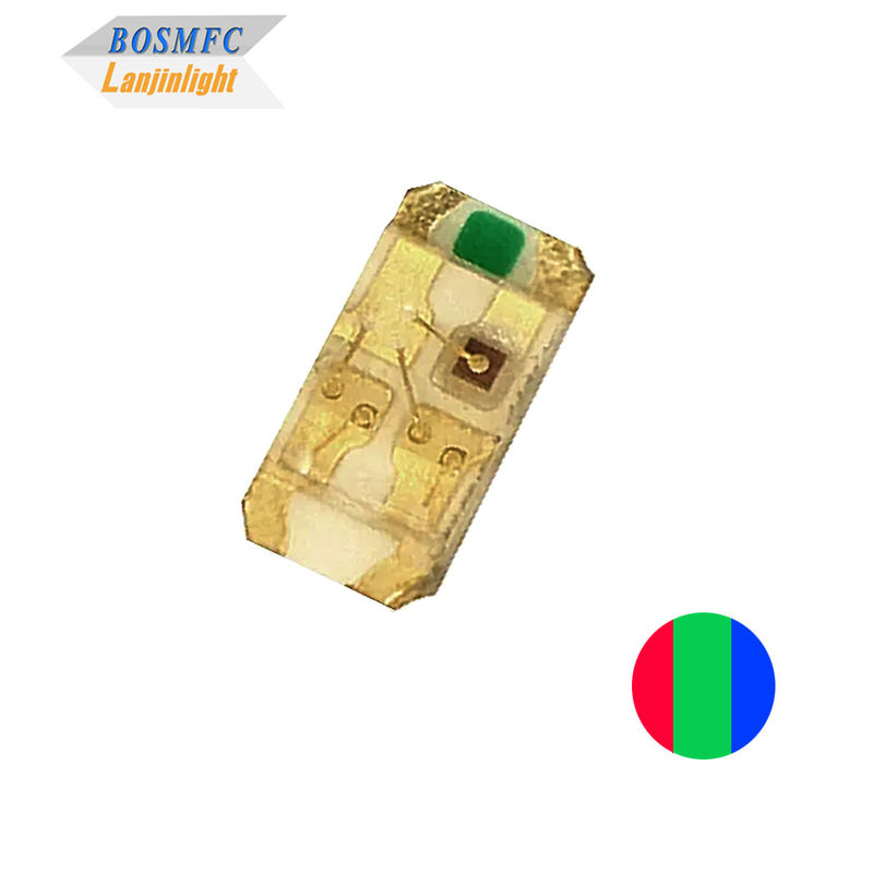 0603 RGB LED Sanan chips 1608 SMD Tri-Color (Red, Green, Blue)