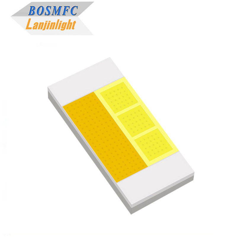 High Power Good Quality LED 30W White Warm White 3570 SMD LED Chip Two-color temperature for Car Headlights