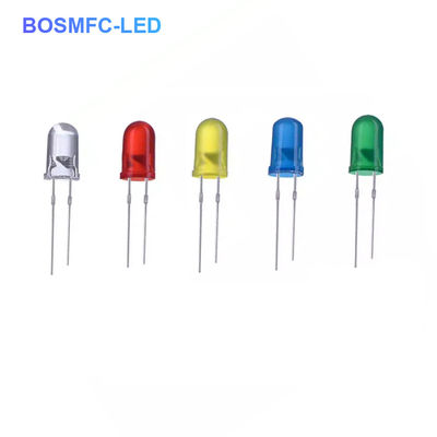 5mm Light Emitting Diode , White Red Green Blue Yellow Orange Dip LED lamp