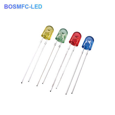 5*4*6 Oval Through Hole LED Emitting Diode Stable For Display Screen