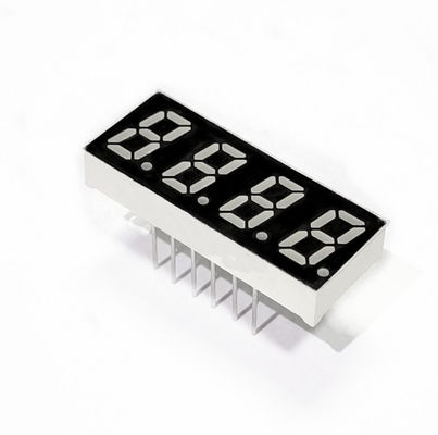 Red Color Four Digit 7 Segment Display 0.56 Inch For LED Indicator