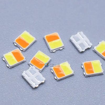 2835 Bi Color LED SMD , 3.75x2.8x0.65mm  Cool White And Warm White LED Light Chip