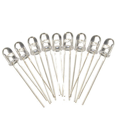 Round Head 5mm Ultraviolet LED 385nm 395nm UV light Water Clear Lens For Mosquito Lamp