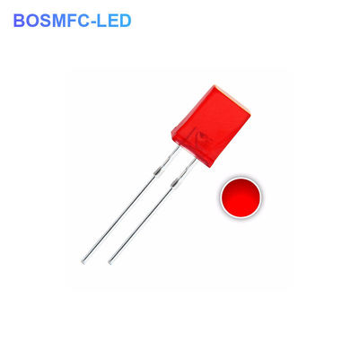 1.8V-2.4V LED Red Through Hole LED 2x5x7mm Indoor Lighting LED Diode