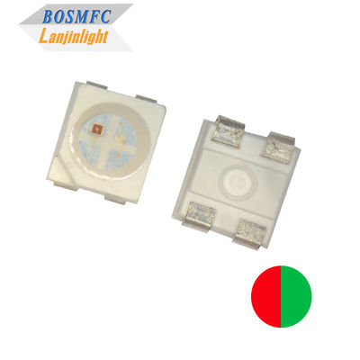 RoHS 20mA LED Bi color SMD 3528 Red & Green Light For LED Strips