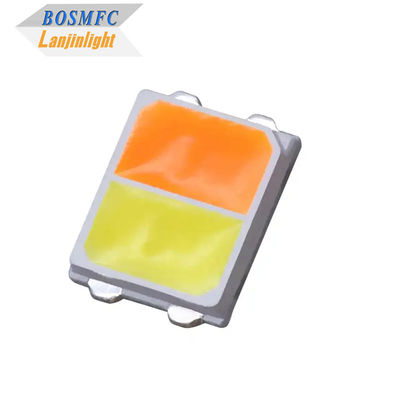 2835 Bi Color LED SMD , 3.75x2.8x0.65mm  Cool White And Warm White LED Light Chip