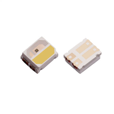 Stable 0.2W 2835 SMD LED Dual Color red & warm white CCT2700-3200K Anti Static Bright LED Chip