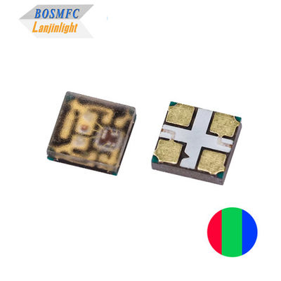 China LED supplier Multi Color PLCC4 2020 RGB LED 12mA Built-in IC Individual Intelligent Control