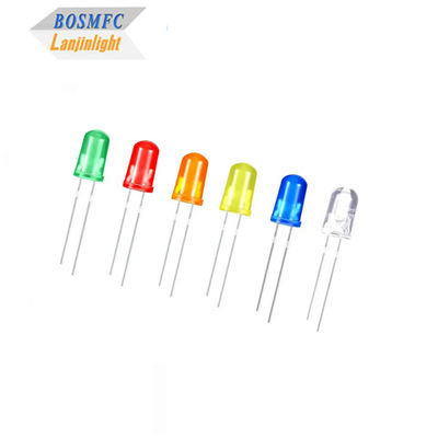 5mm Light Emitting Diode , White Red Green Blue Yellow Orange Dip LED lamp