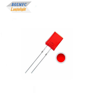1.8V-2.4V LED Red Through Hole LED 2x5x7mm Indoor Lighting LED Diode