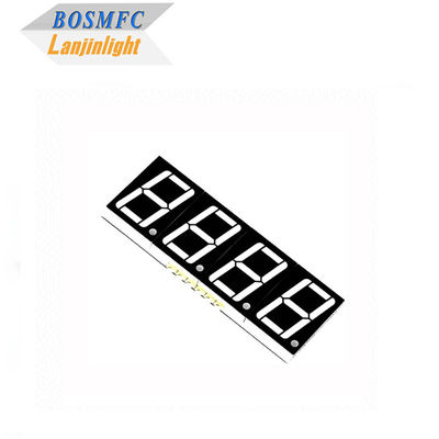 Black face 4 Digit 7 Segment LED Display Module 0.56 Inch Practical