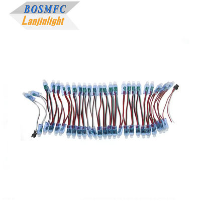 RGB Full Color Pixel Waterproof WS2811 Pixels Digital Addressable LED Globe String Lights 12mm DC 5V