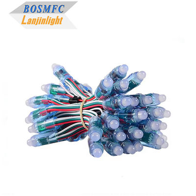 Factory Wholesale WS2811 Dream Color RGB IC 12V LED Pixel Sting Lights Advert Modules Screen LED Point Lights Christmas