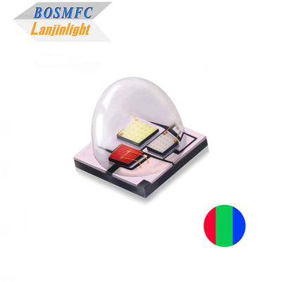 9W High Power LED 5050 RGB LED 60 Degrees Dome Lens SMD Diode For Outdoor Stage Lights