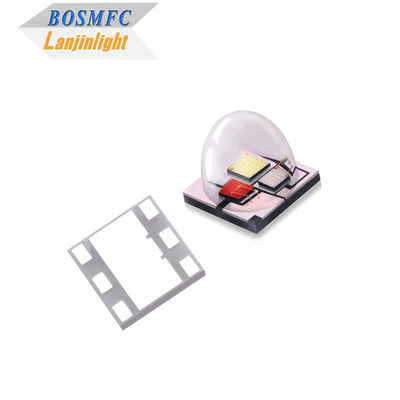 9W High Power LED 5050 RGB LED 60 Degrees Dome Lens SMD Diode For Outdoor Stage Lights