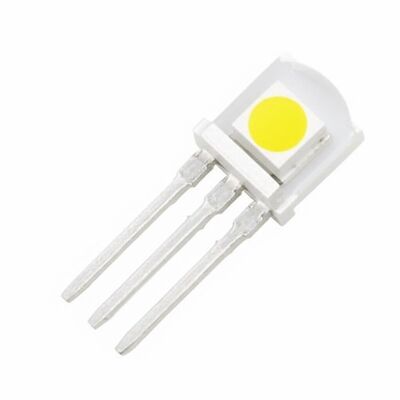White SMD super bright LED Backward Voltage 5V ideal solution for backlighting indicator lights and electronic assemblies
