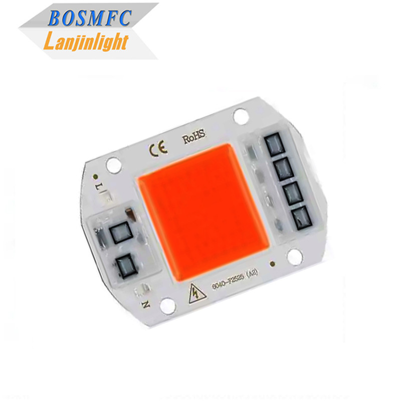 Practical Full Spectrum COB LED Chip 50W 100W For Indoor Plant Grow Lamp