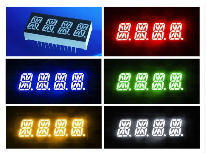 Alphanumeric 14 Segment LED Display Practical 4 Digits 16 Segment